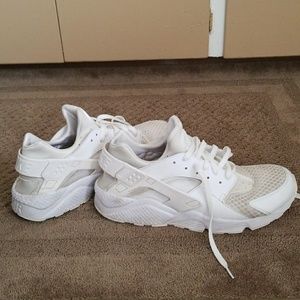 Nike Air Huarache pure white platinum